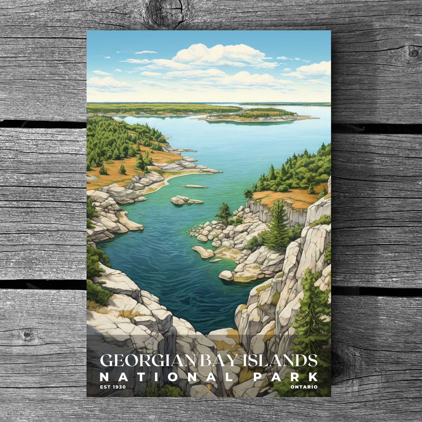 Georgian Bay Islands National Park Poster | S02
