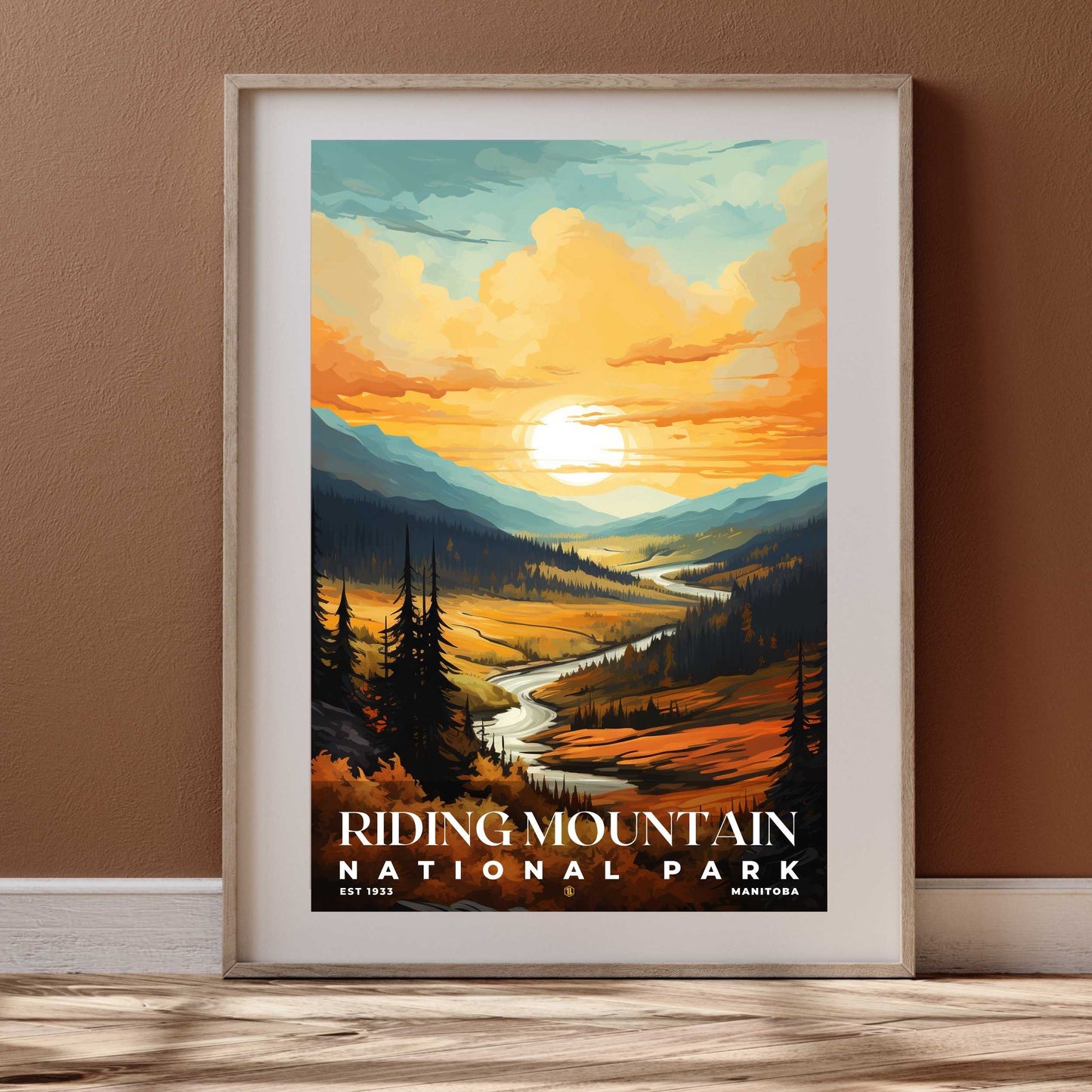 Riding Mountain National Park Poster | S06