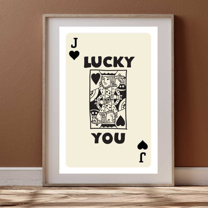 Lucky You Jack of Spades Poster