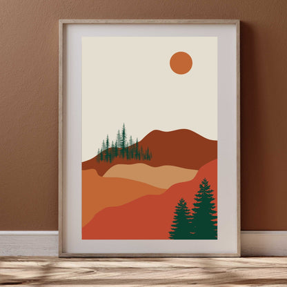 Boho Landscape Poster #33 | S01