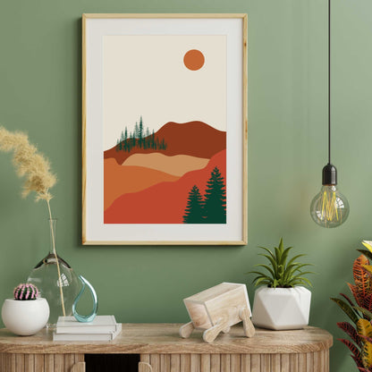 Boho Landscape Poster #33 | S01