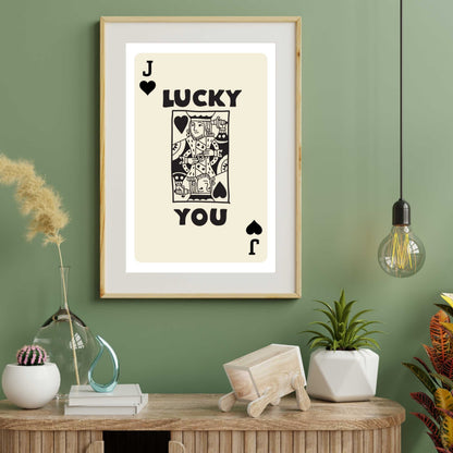 Lucky You Jack of Spades Poster