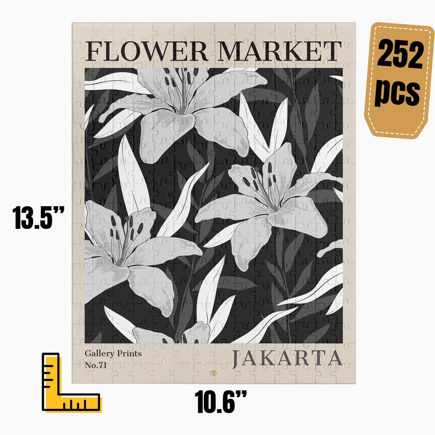 Jakarta Flower Market Puzzle | S02