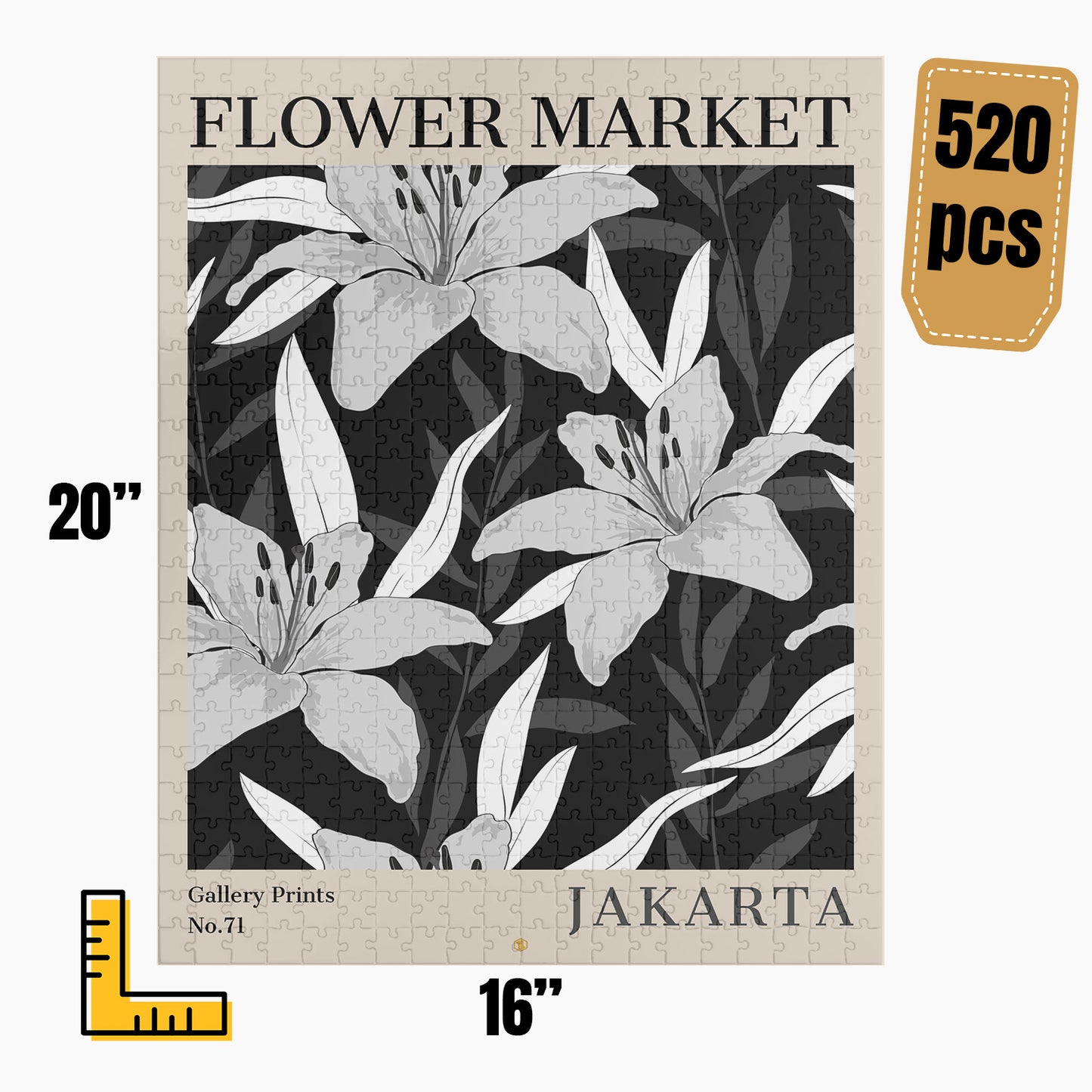 Jakarta Flower Market Puzzle | S02