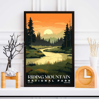 Riding Mountain National Park Poster | S05