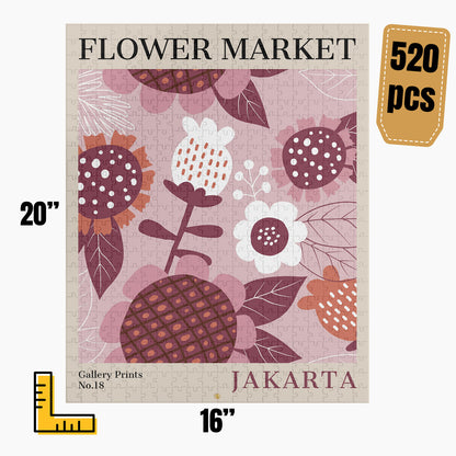 Jakarta Flower Market Puzzle | S01