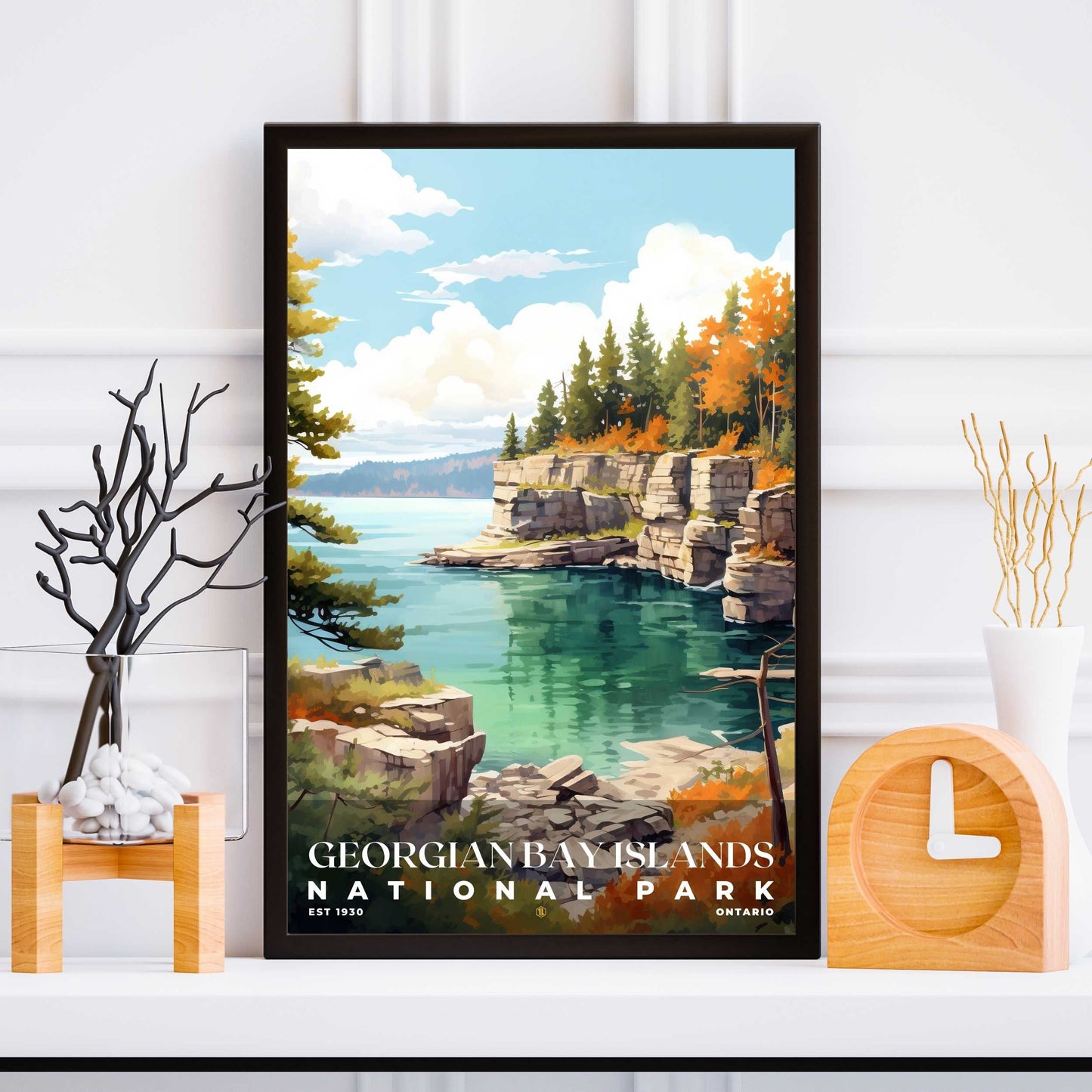 Georgian Bay Islands National Park Poster | S08