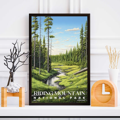 Riding Mountain National Park Poster | S02