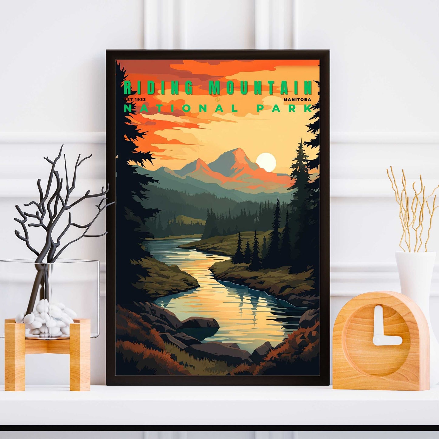 Riding Mountain National Park Poster | S01