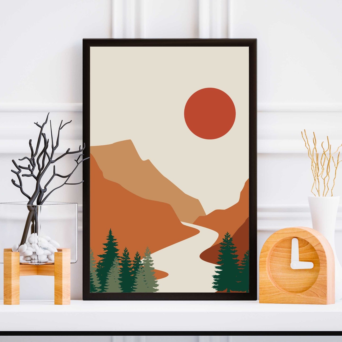 Boho Landscape Poster #01 | S01