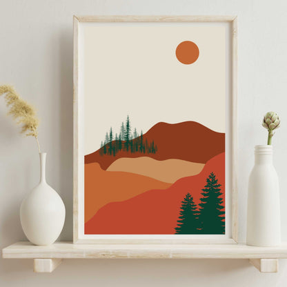 Boho Landscape Poster #33 | S01