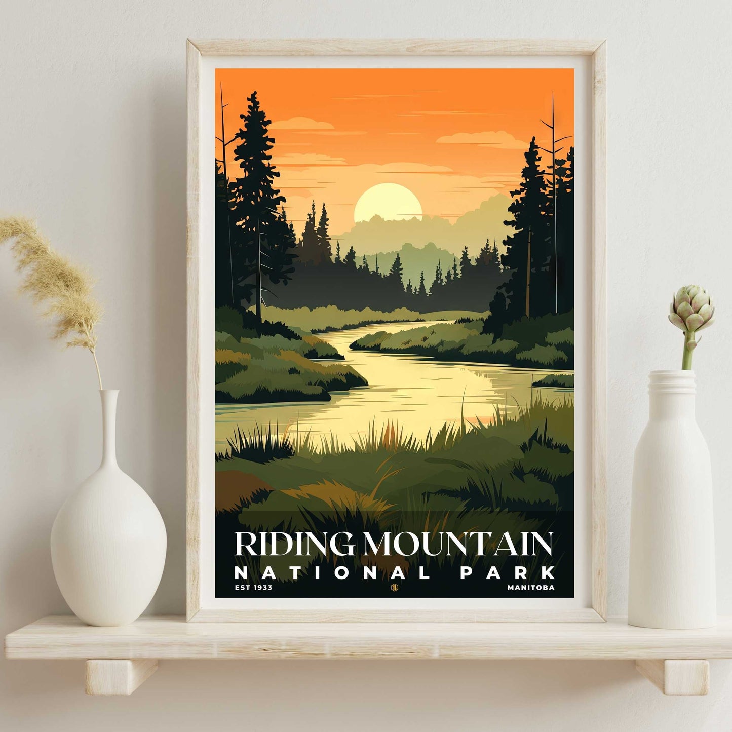 Riding Mountain National Park Poster | S05