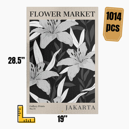 Jakarta Flower Market Puzzle | S02