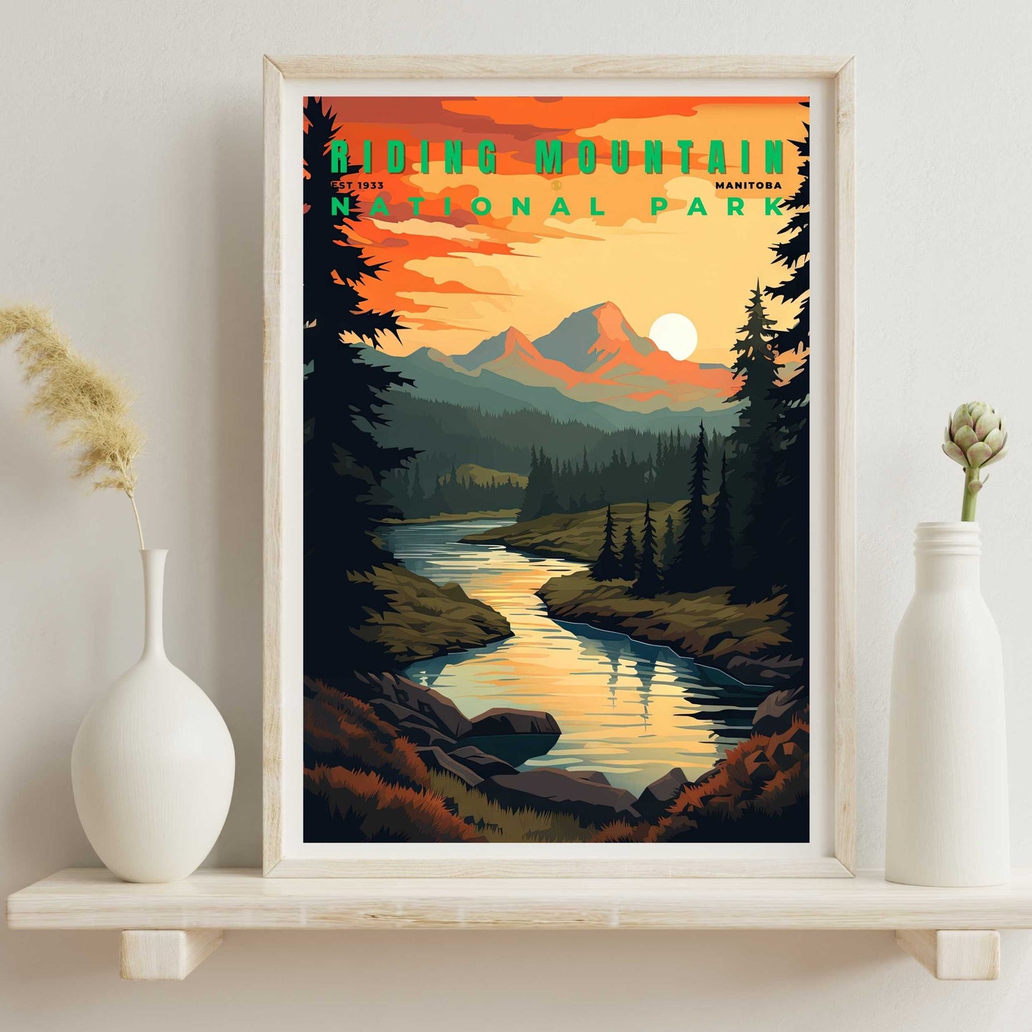Riding Mountain National Park Poster | S01