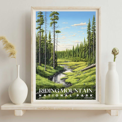 Riding Mountain National Park Poster | S02