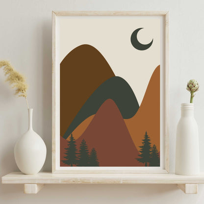 Boho Landscape Poster #10 | S01