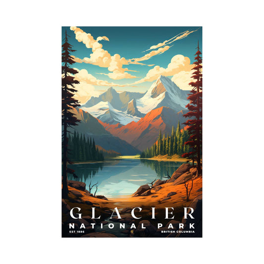 Canada Glacier National Park Poster | S07