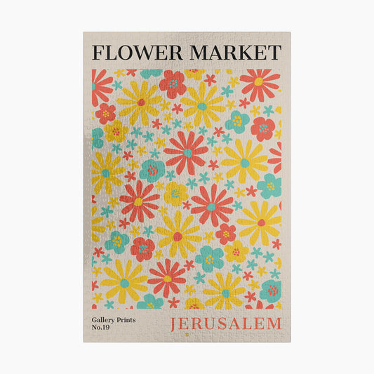 Jerusalem Flower Market Puzzle | S01