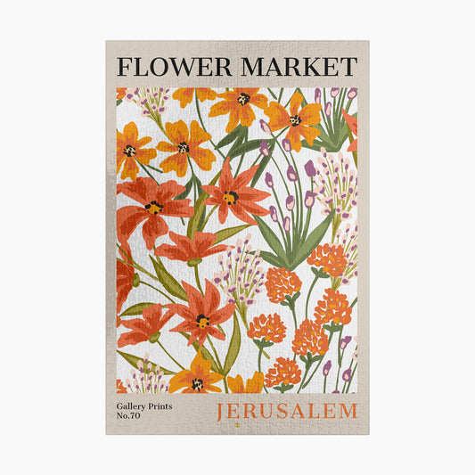 Jerusalem Flower Market Puzzle | S02