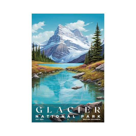 Canada Glacier National Park Poster | S02
