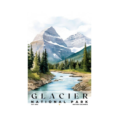 Canada Glacier National Park Poster | S04