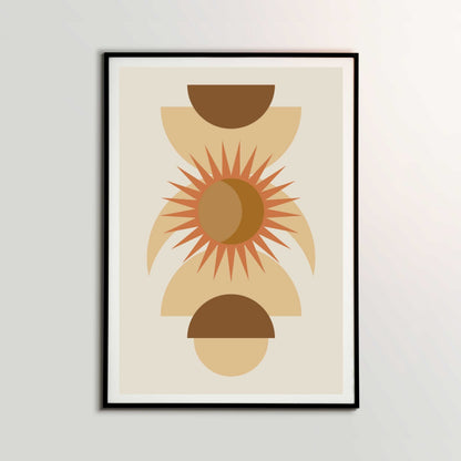 Boho Abstract Poster #11 | S01