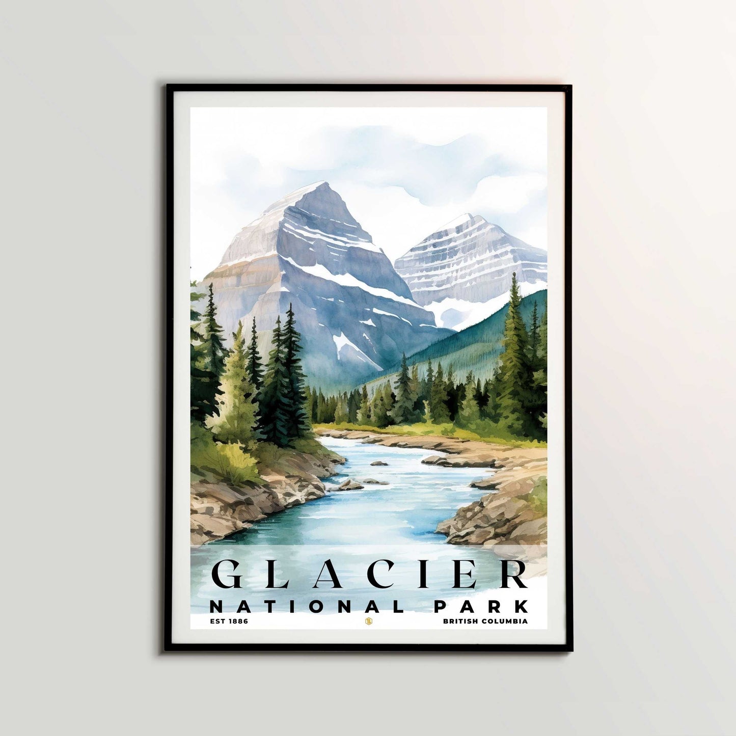 Canada Glacier National Park Poster | S04