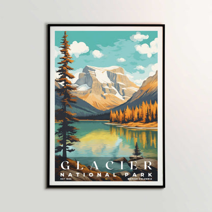 Canada Glacier National Park Poster | S06