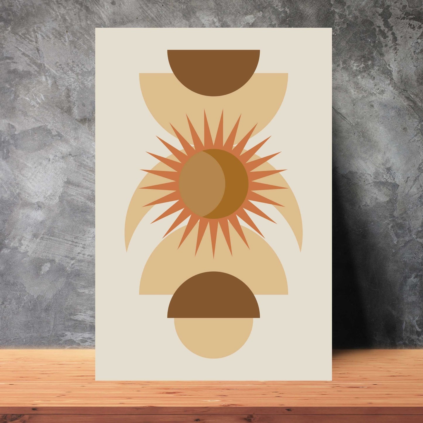 Boho Abstract Poster #11 | S01