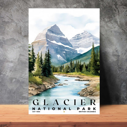 Canada Glacier National Park Poster | S04