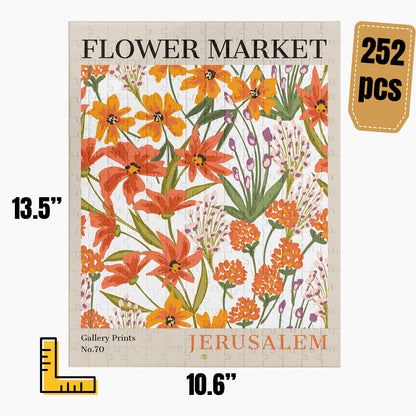 Jerusalem Flower Market Puzzle | S02
