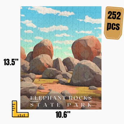 Elephant Rocks State Park Puzzle | US Travel | S01