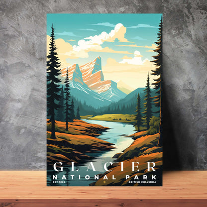 Canada Glacier National Park Poster | S05