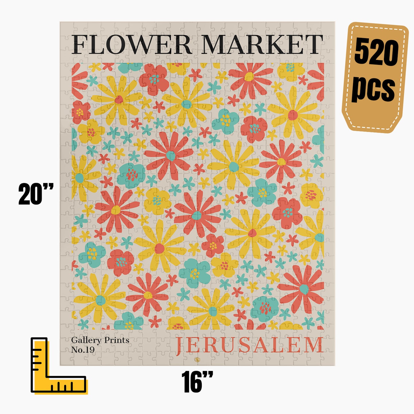 Jerusalem Flower Market Puzzle | S01
