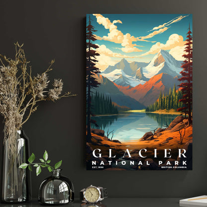 Canada Glacier National Park Poster | S07