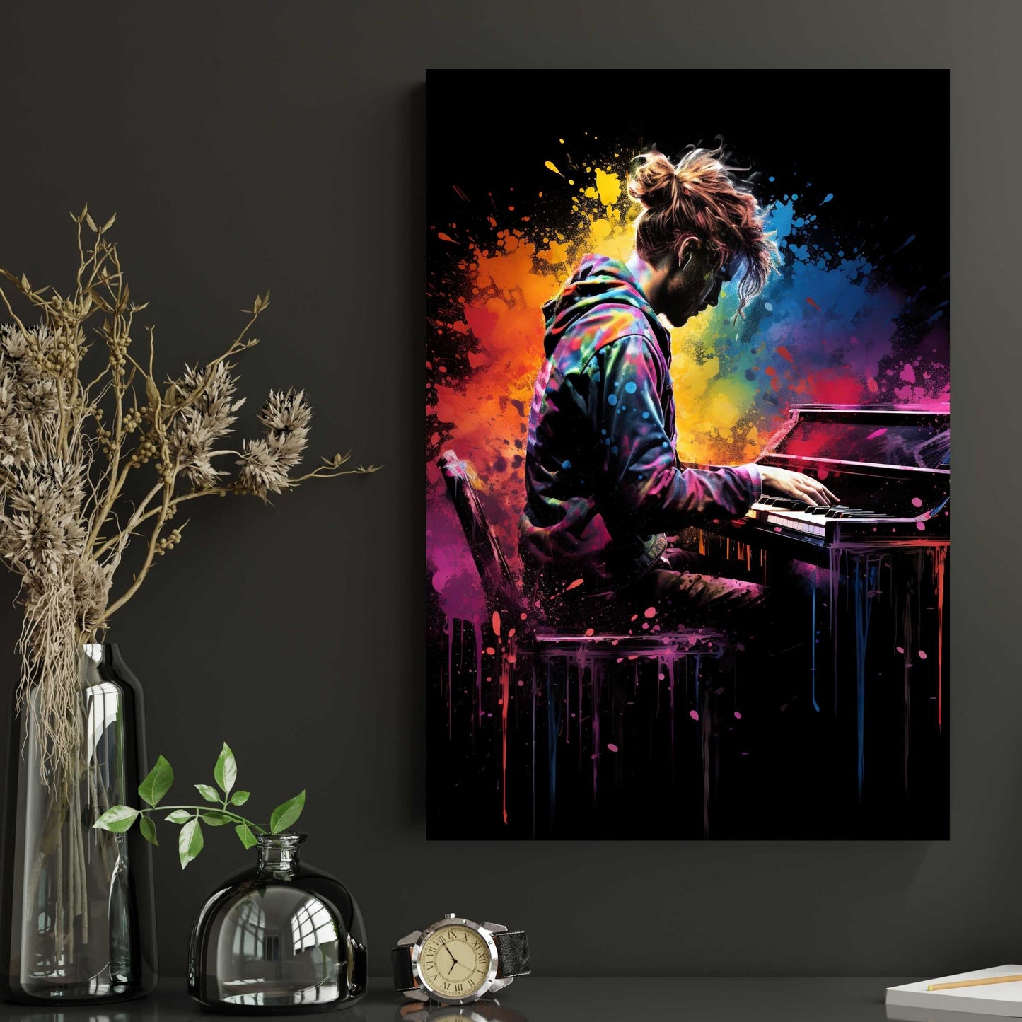 Male Pianist Poster | S01