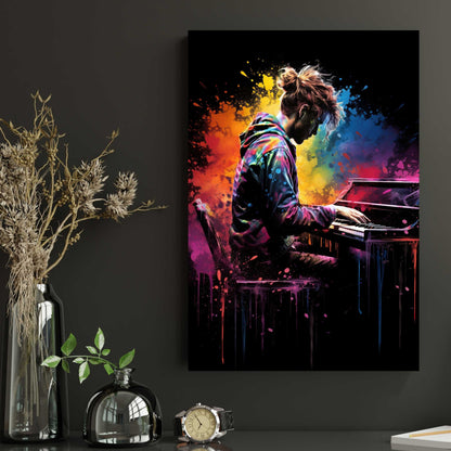 Male Pianist Poster | S01