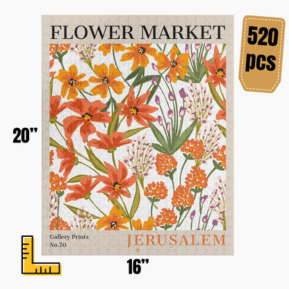 Jerusalem Flower Market Puzzle | S02