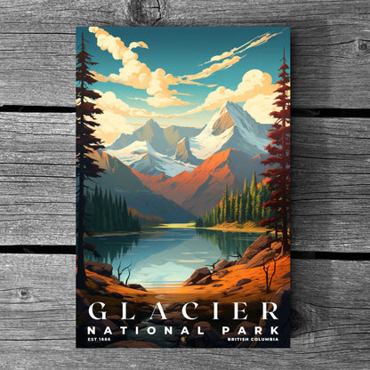 Canada Glacier National Park Poster | S07