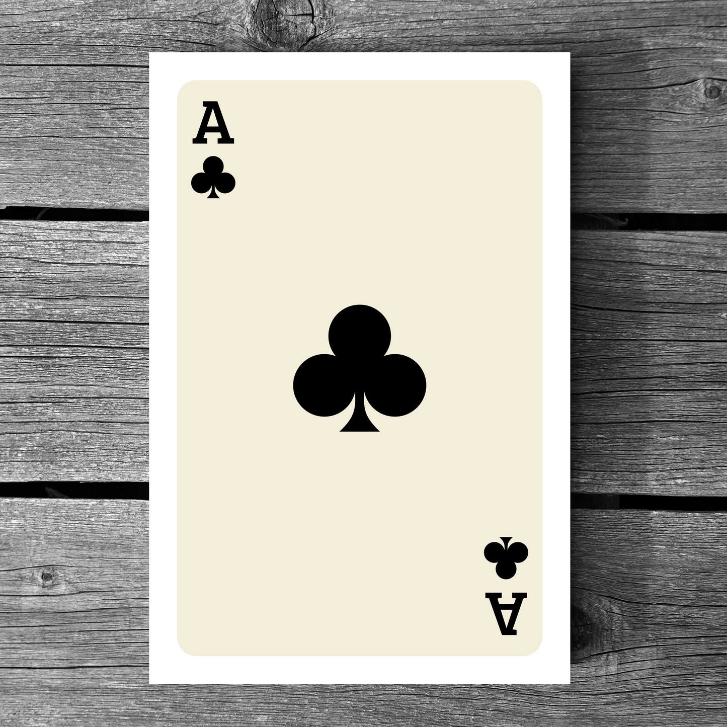 Ace of Clubs Poster #01