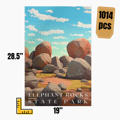 Elephant Rocks State Park Puzzle | US Travel | S01