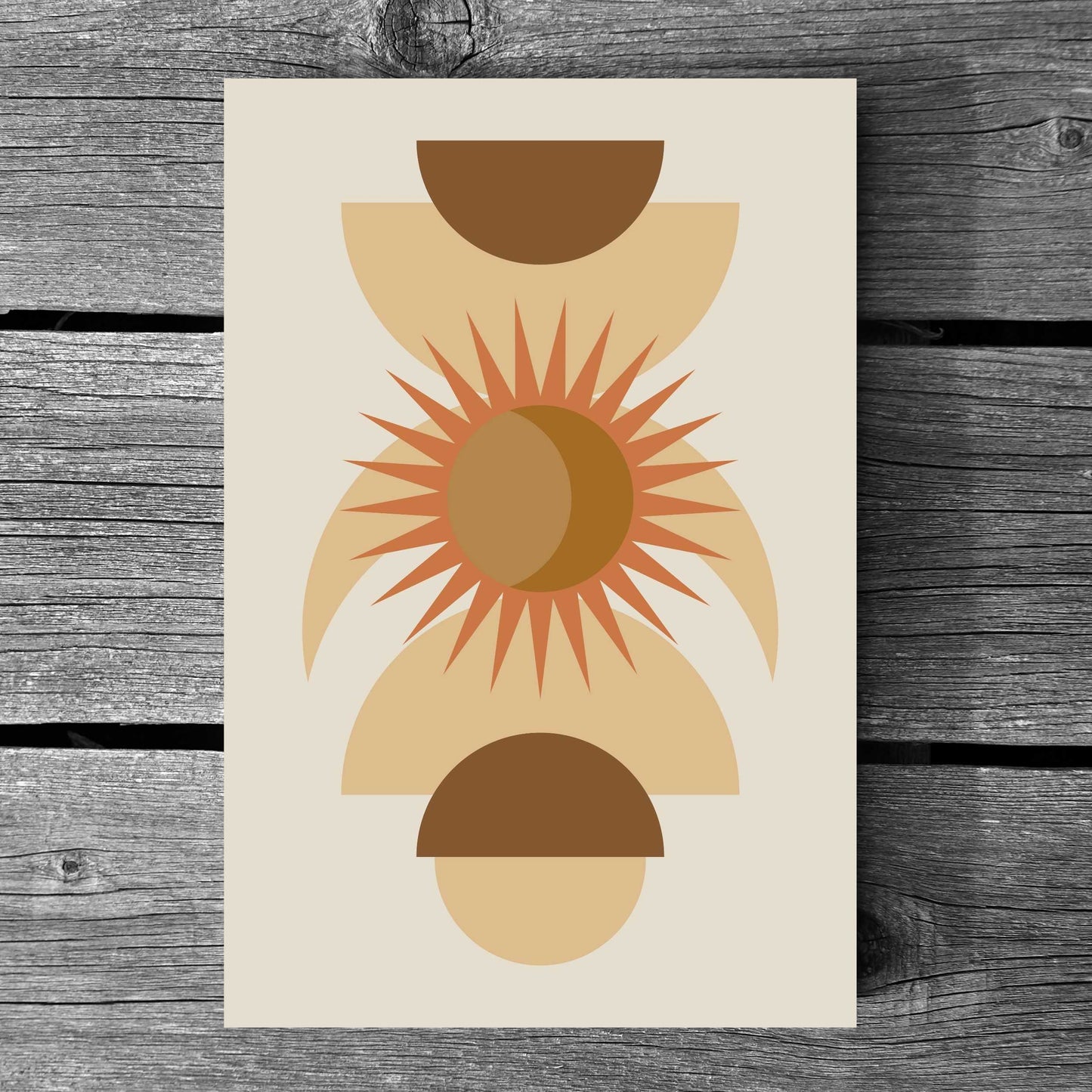 Boho Abstract Poster #11 | S01