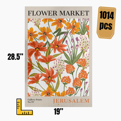 Jerusalem Flower Market Puzzle | S02