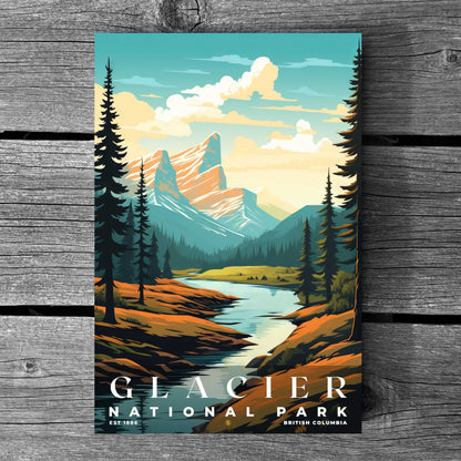 Canada Glacier National Park Poster | S05