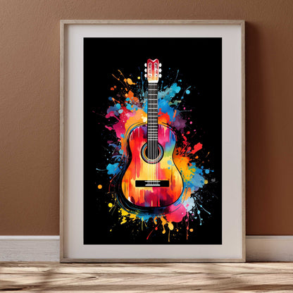 Classic Guitar Poster | S01