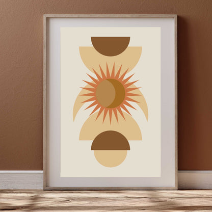 Boho Abstract Poster #11 | S01