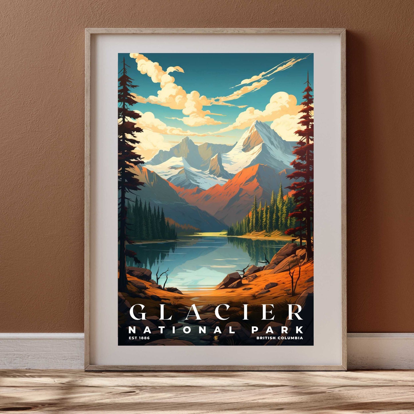 Canada Glacier National Park Poster | S07