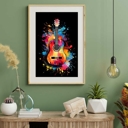 Classic Guitar Poster | S01