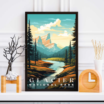 Canada Glacier National Park Poster | S05