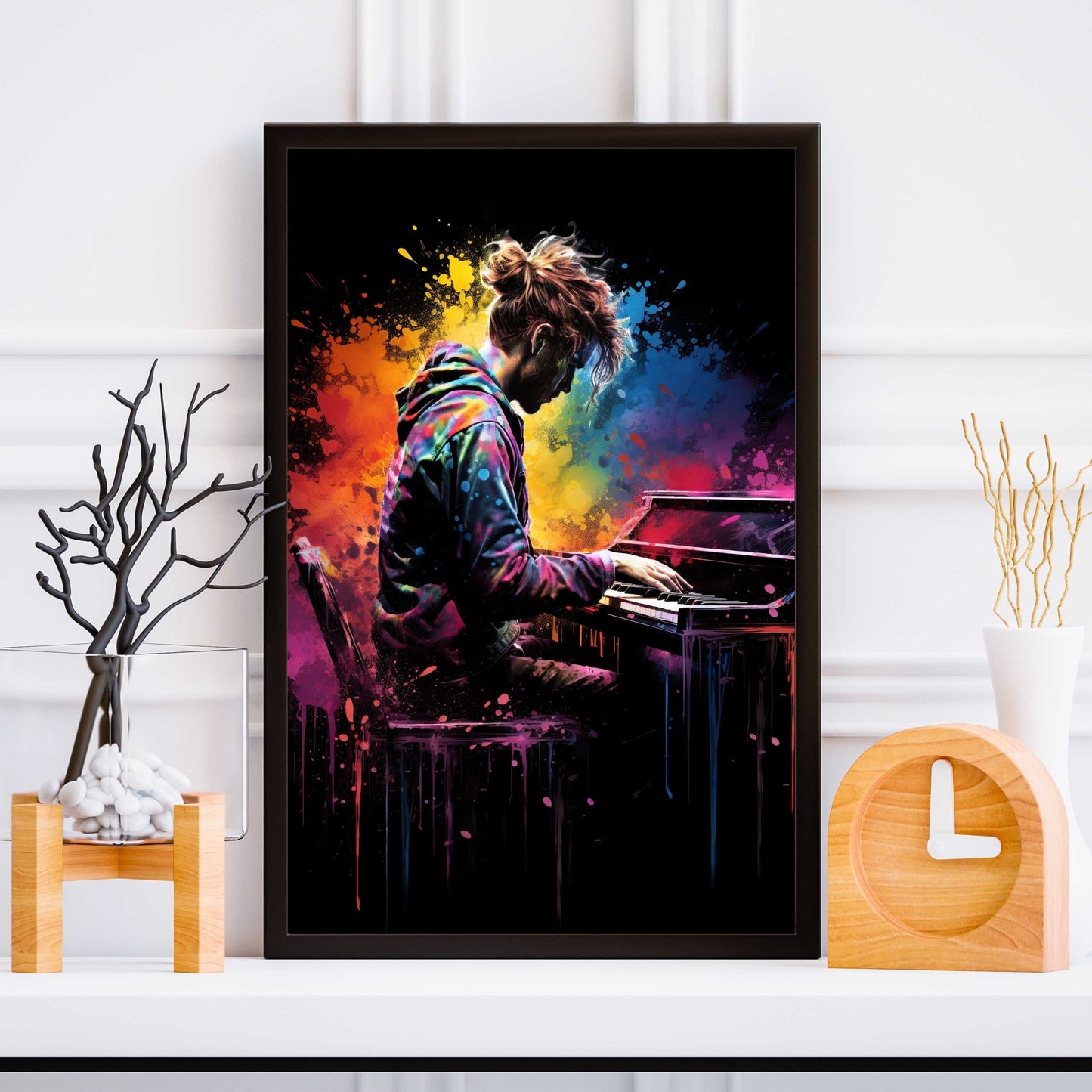 Male Pianist Poster | S01